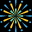 Image depicting colorful fireworks